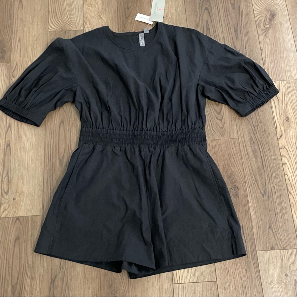 Sweaty Betty Anthropologie Loren Poplin Romper‎ NWT